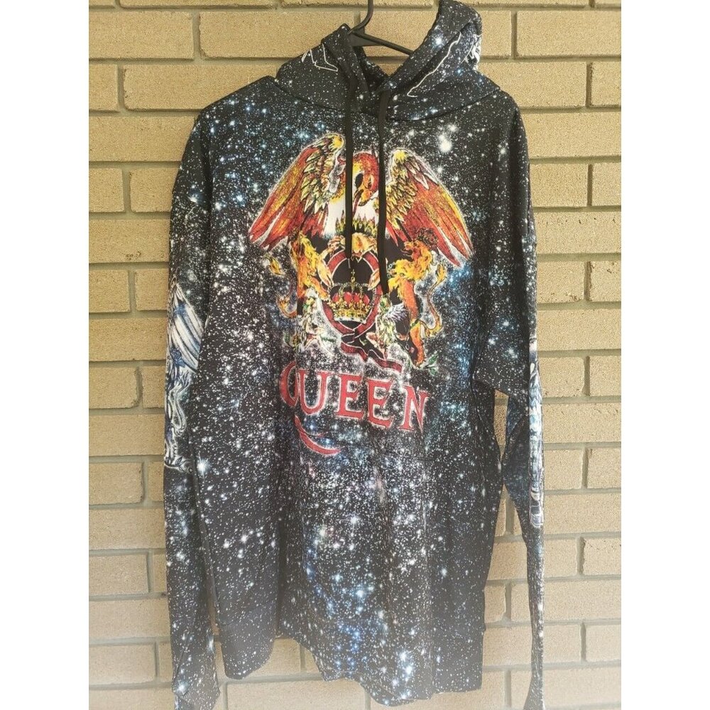 Queen - Freddy Mercury - Hoodie - Size: XXL